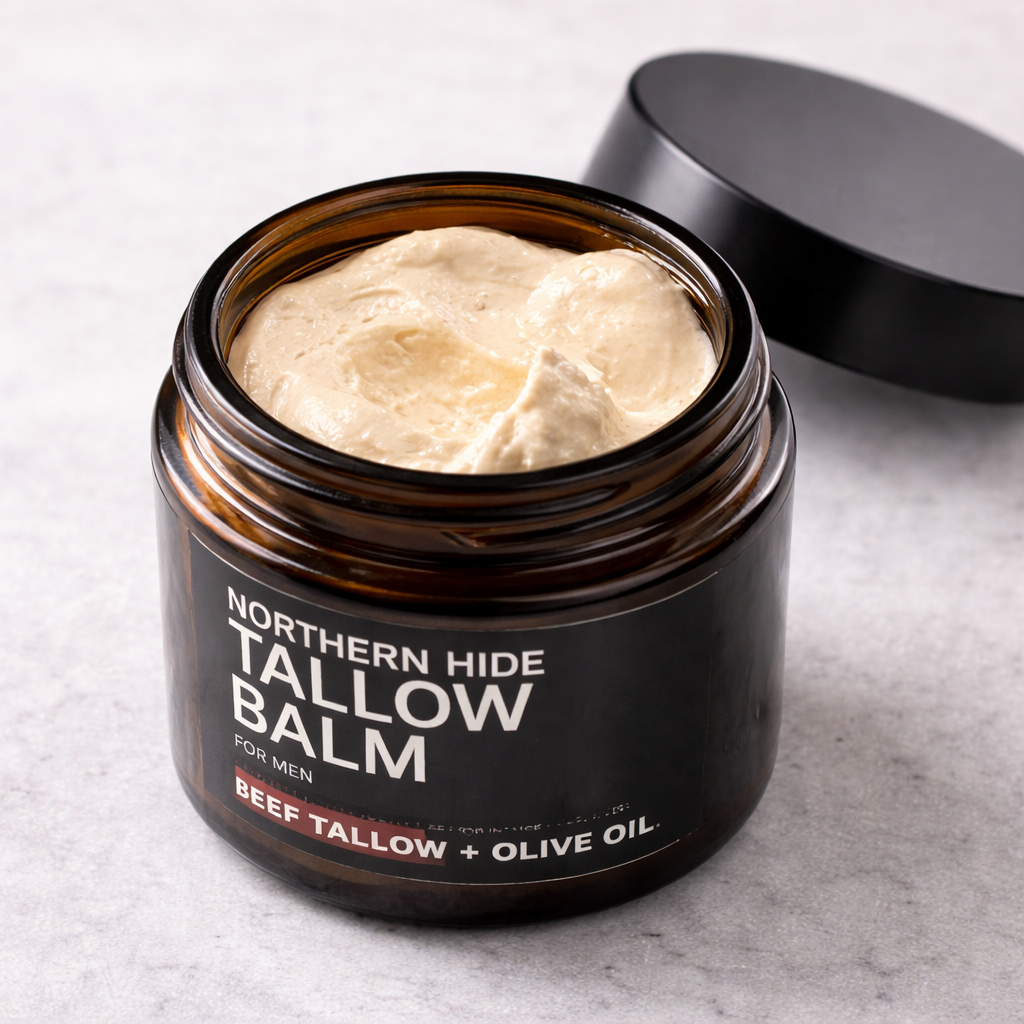 Northern Hide Grass-Fed Tallow Balm - 4oz Natural Skin Moisturizer