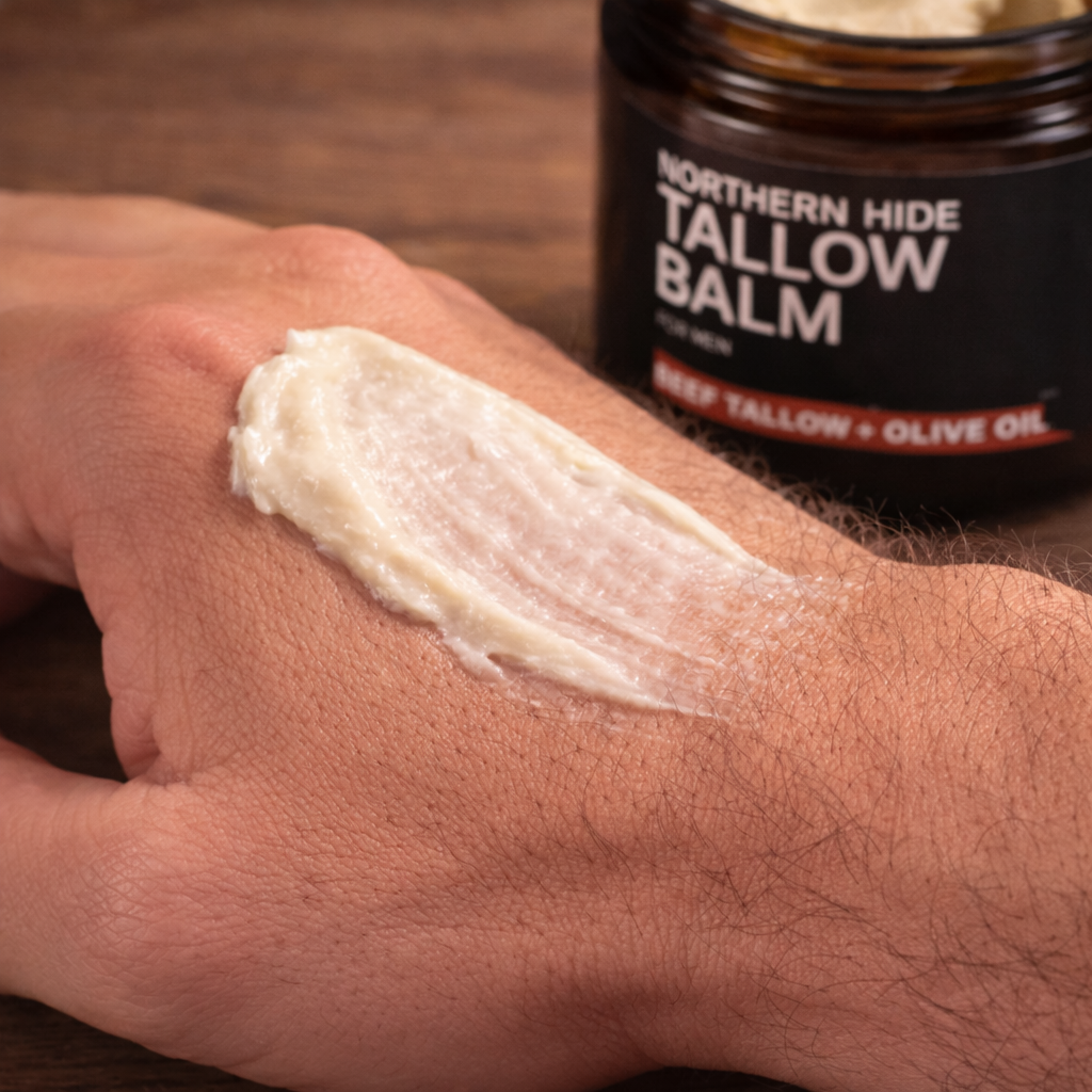 Northern Hide Grass-Fed Tallow Balm - 4oz Natural Skin Moisturizer